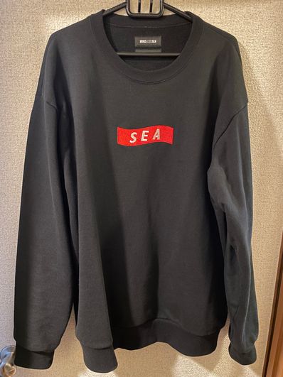 WIND AND SEA GOD SELECTION XXX (S_E_A XXX) CREWNECK "Black"