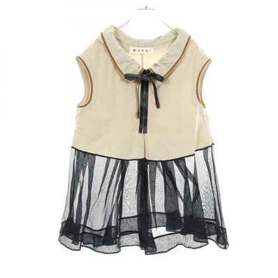 マルニ MARNI 衣料品 トップス ナイロン レディース ベージュ系 / ブラック系 【中古】
