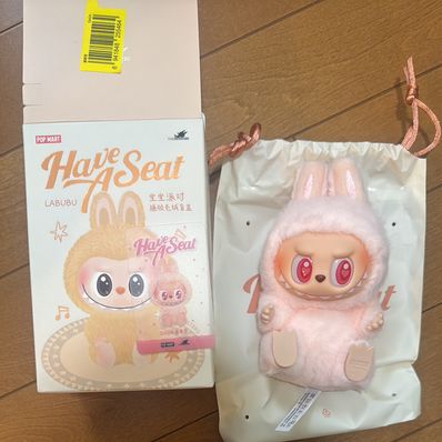 POP MART THE MONSTERS (LABUBU) Have a Seat Plush Series DADA