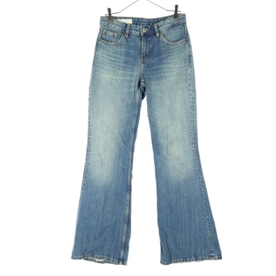 ZARA ザラ フレアデニムパンツ 34 ブルー系