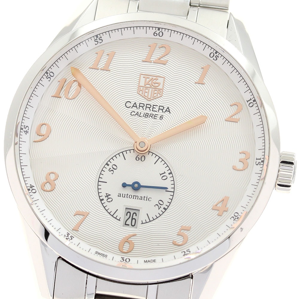 ☆良品 タグホイヤー カレラ ヘリテージ WAS2112 メンズ 【中古】