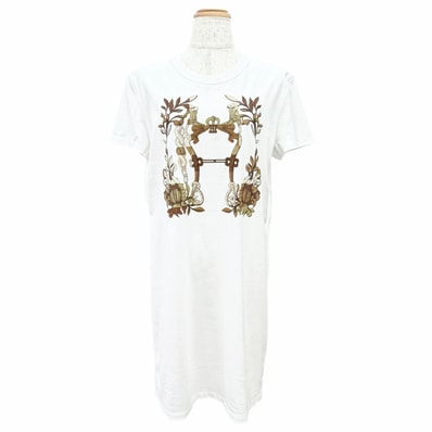 極美品 エルメス 半袖Tシャツ Della Cavalleria FR 38
