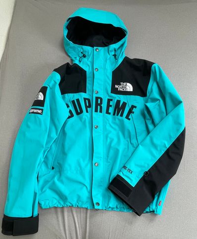 Supreme x The North Face Arc Logo Mountain Parka "Blue"