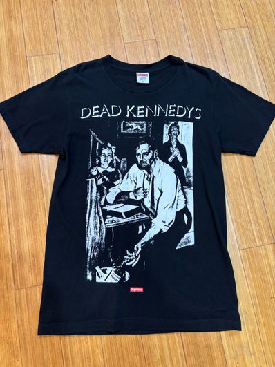 Supreme Dead Kennedys Too Drunk To Fuck Tee "Black"