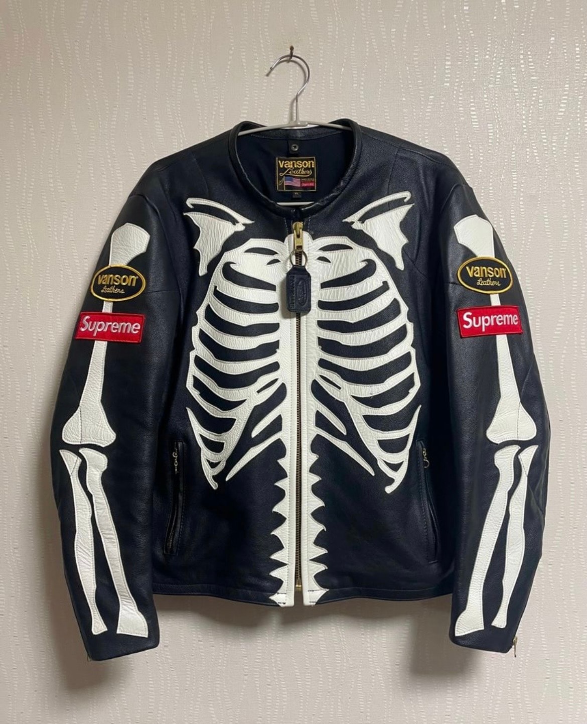 Supreme / Vanson® Leather Bones Jacket 