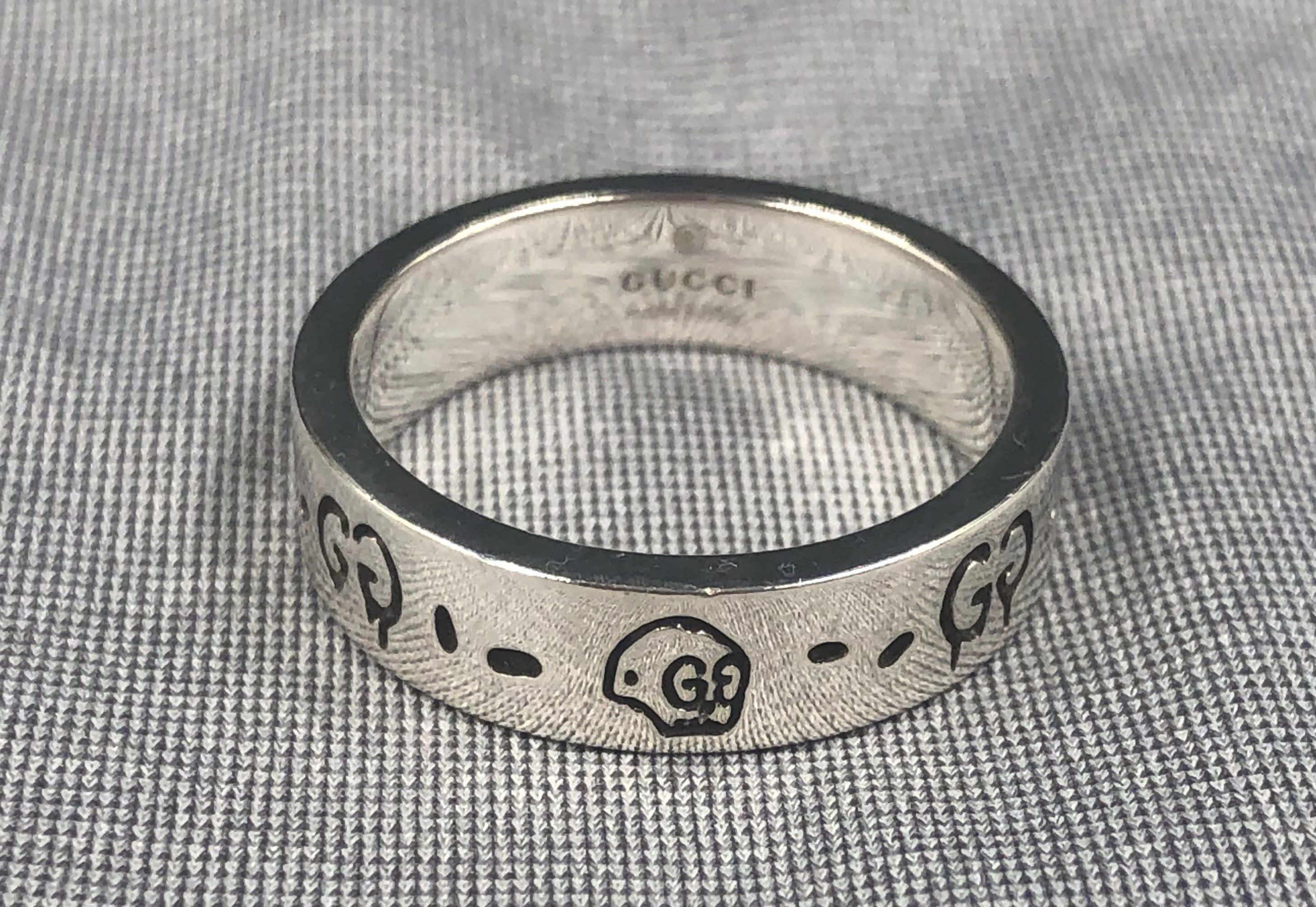 GUCCI Guccighost Ring In Silver