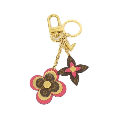 ルイヴィトン モノグラム キーホルダー ブルーミング フラワー M63084 キーリング