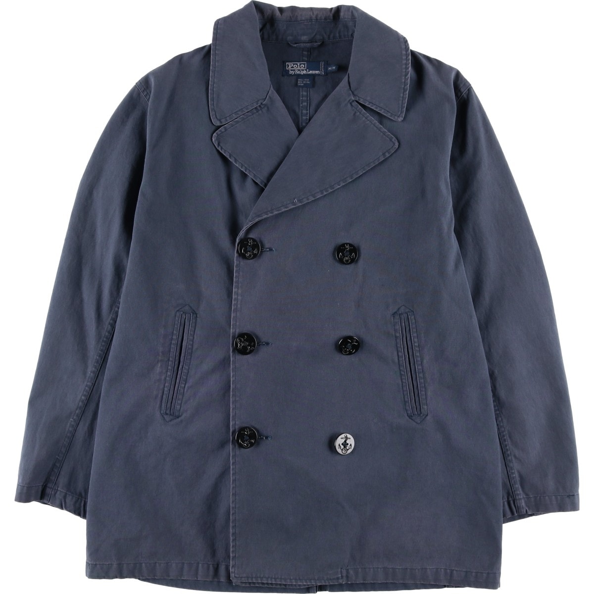 古着 ラルフローレン Ralph Lauren POLO by Ralph Lauren ピーコート Pコート メンズM相当/eaa615768