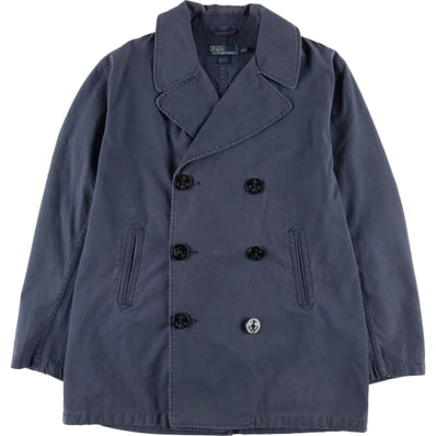 古着 ラルフローレン Ralph Lauren POLO by Ralph Lauren ピーコート Pコート メンズM相当/eaa615768