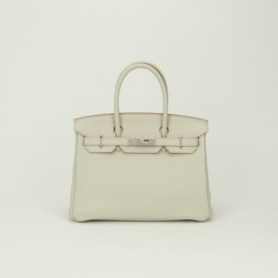 エルメス HERMES バーキン30 バーキン 30 バッグ トートバッグ スイフト べトン Beton グレー Gray シルバー金具 ハンドバッグ ヴォースイフト