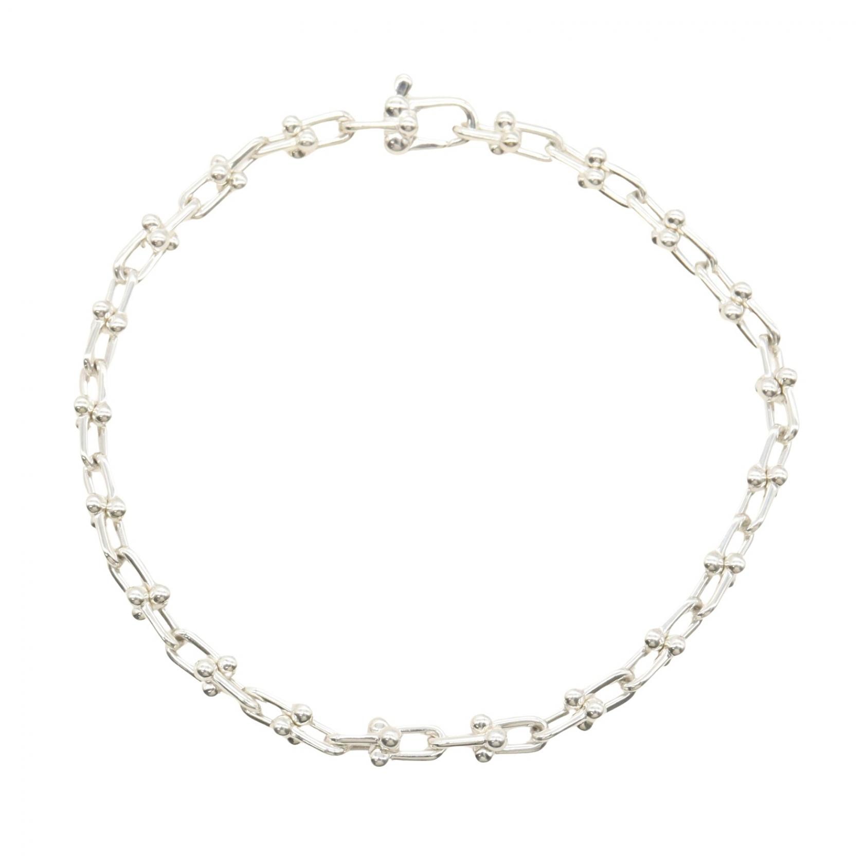 ティファニー TIFFANY&CO ハードウェア マイクロリンク ブレスレット ブレスレット アクセサリー シルバー925 レディース シルバー系 60423377 【中古】