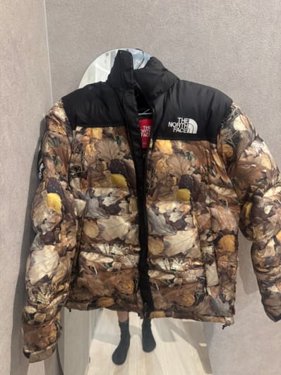Supreme x The North Face Leaves Nuptse Jacket "Leaves"