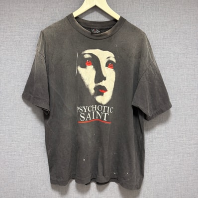 SAINT Mxxxxxx SS Tee Psychotic Saint "Black"