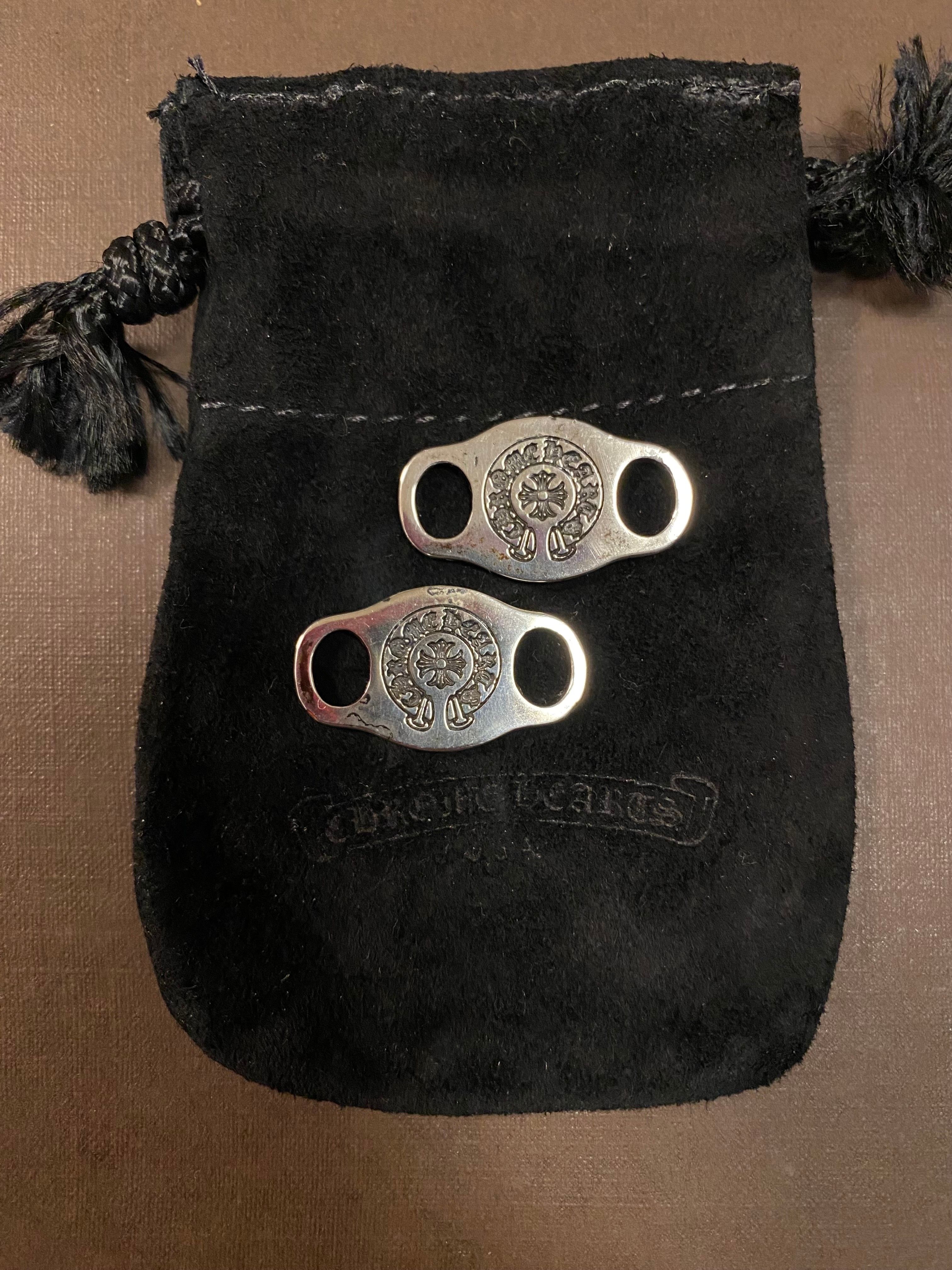 Chrome Hearts Shoe Lace Deter V1 Dubre "Silver"