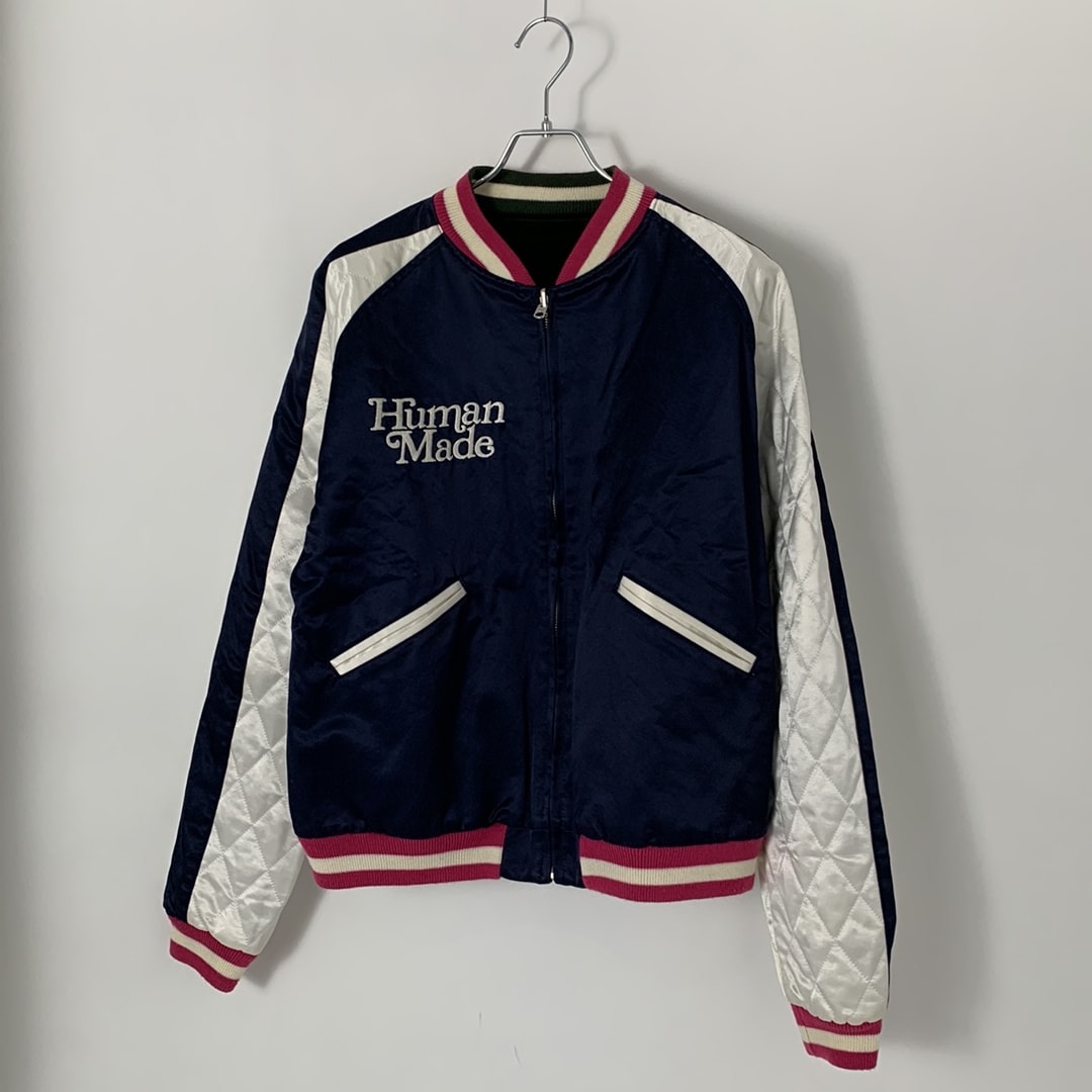 Human Made x VERDY Vick Yokosuka Reversible Jacket "Navy/Green"