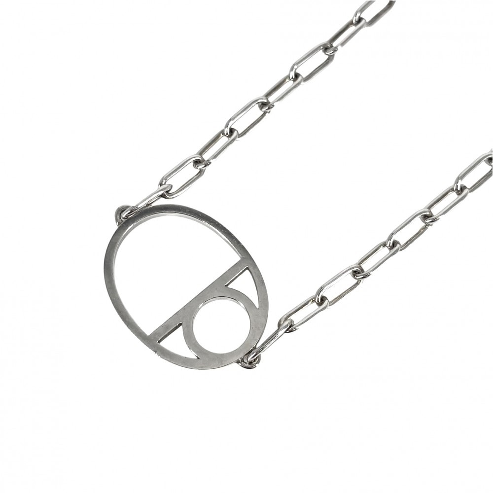 HERMES エルメス ネックレス シェーヌダンクルゲーム ペンダント ジュエリー アクセサリー シルバー925    レディース 約17.8g【中古品】