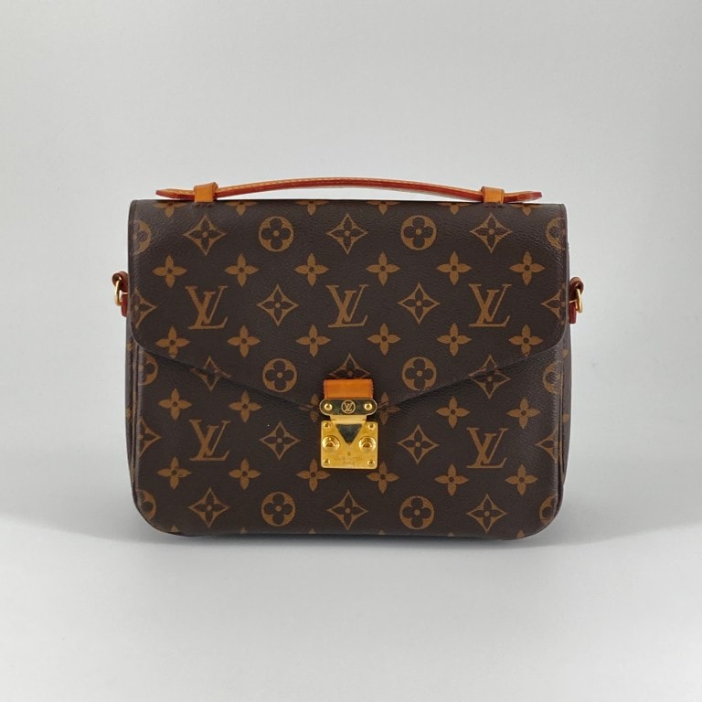LOUIS VUITTON(ルイ・ヴィトン) ポシェット メティス MM 2way ボディー ハンドバッグ ブラウン