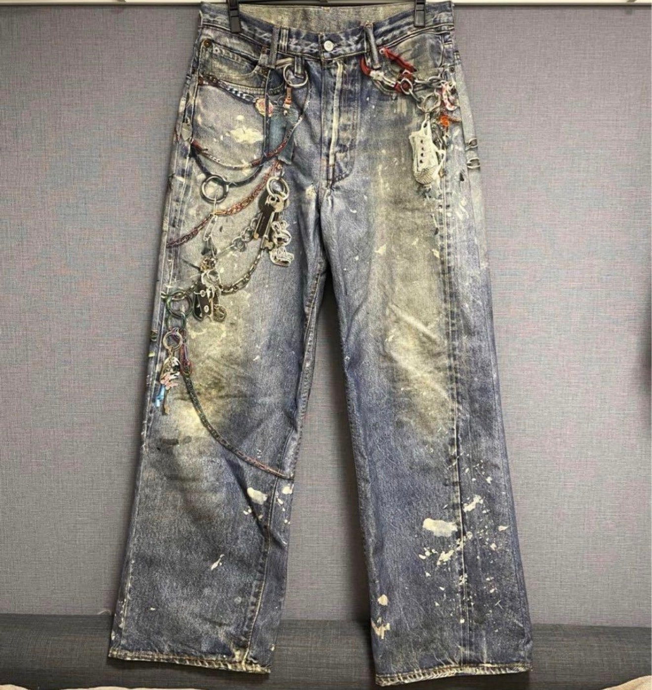 Acne Studios Baggy Fit Jeans 1981F "Mid Blue"