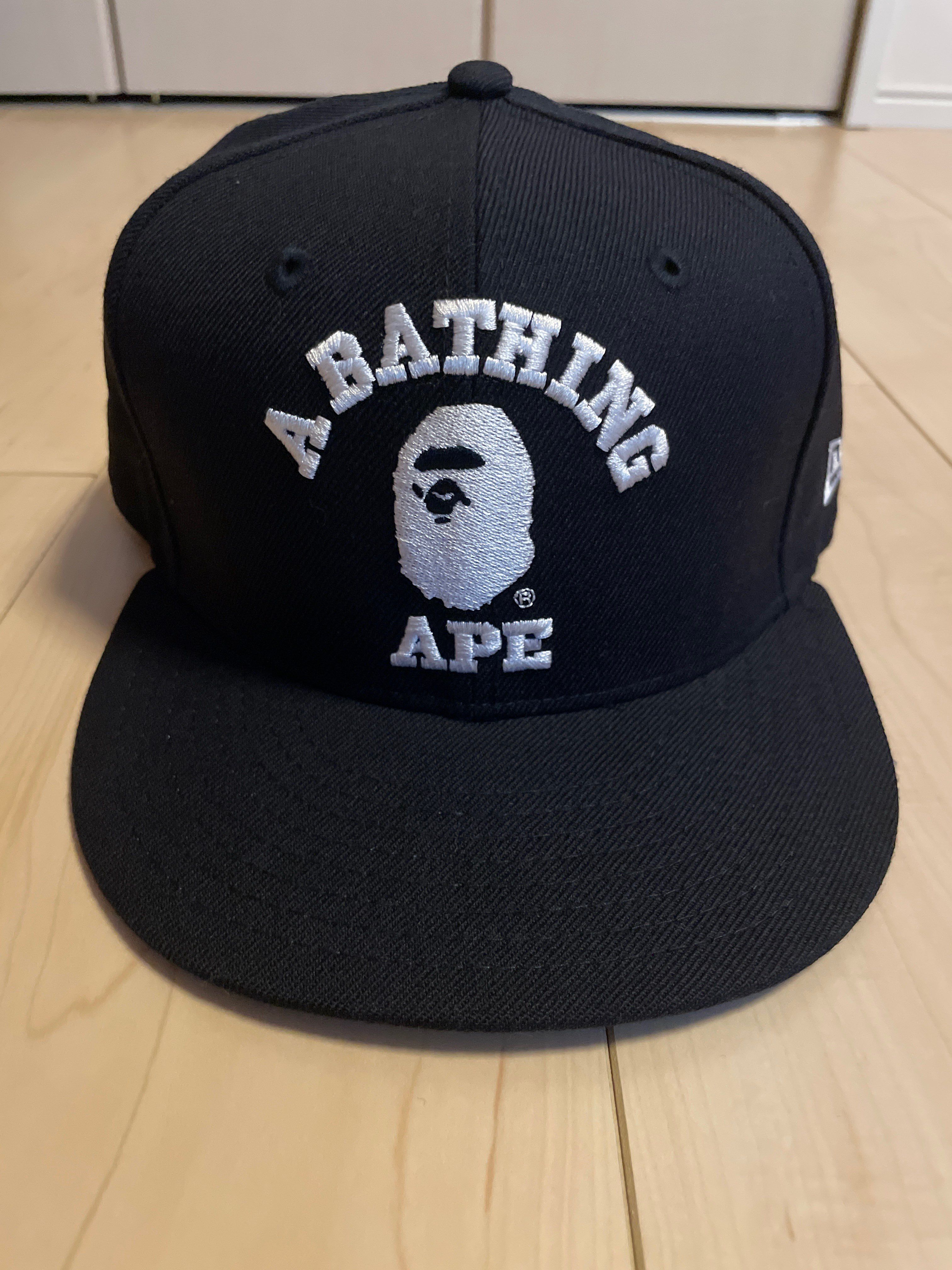 A BATHING APE CAP (Navy)
