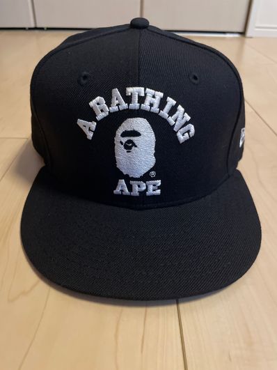 A BATHING APE CAP (Navy)