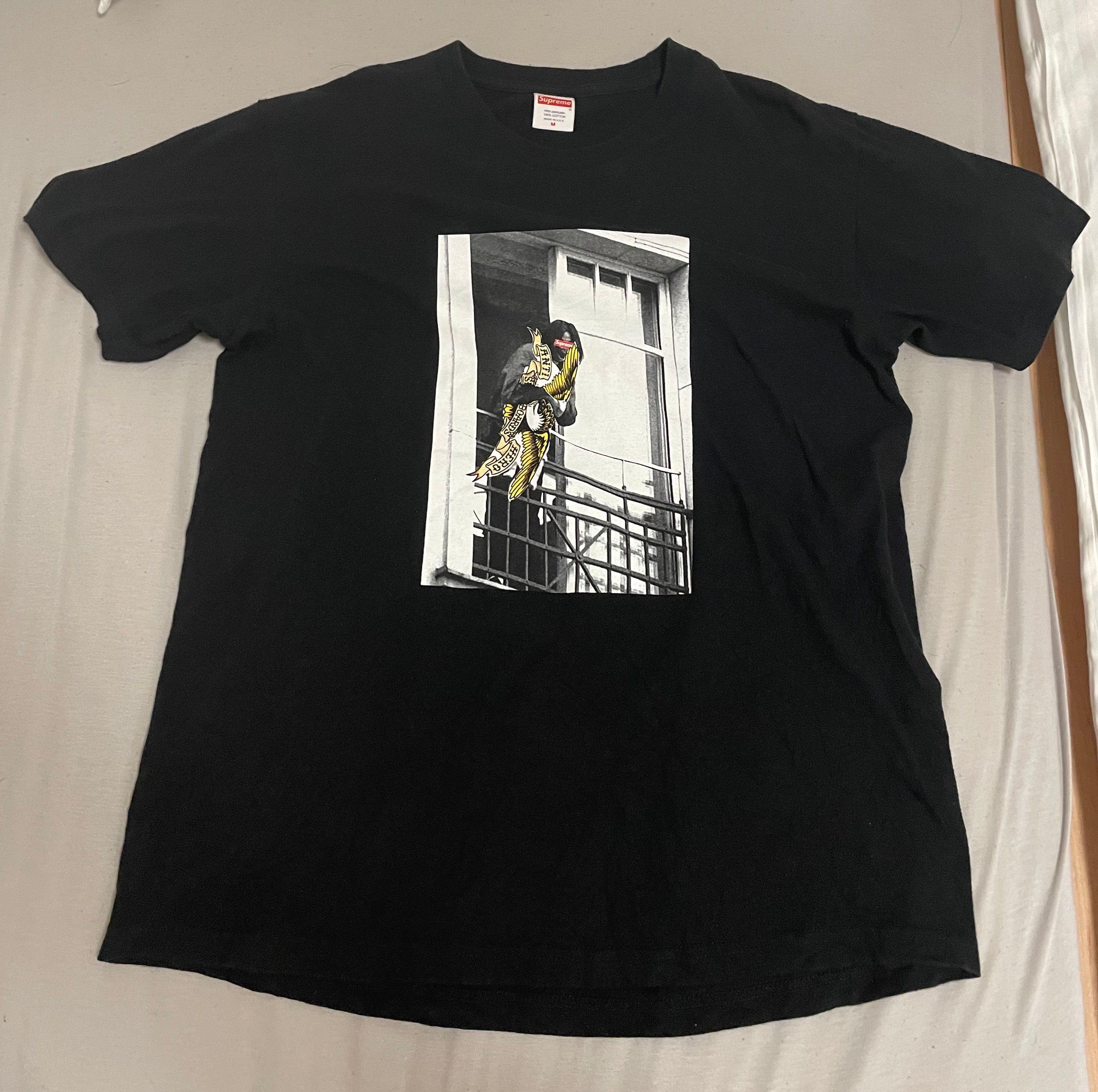 Supreme / Anti Hero Balcony Tee "Black"