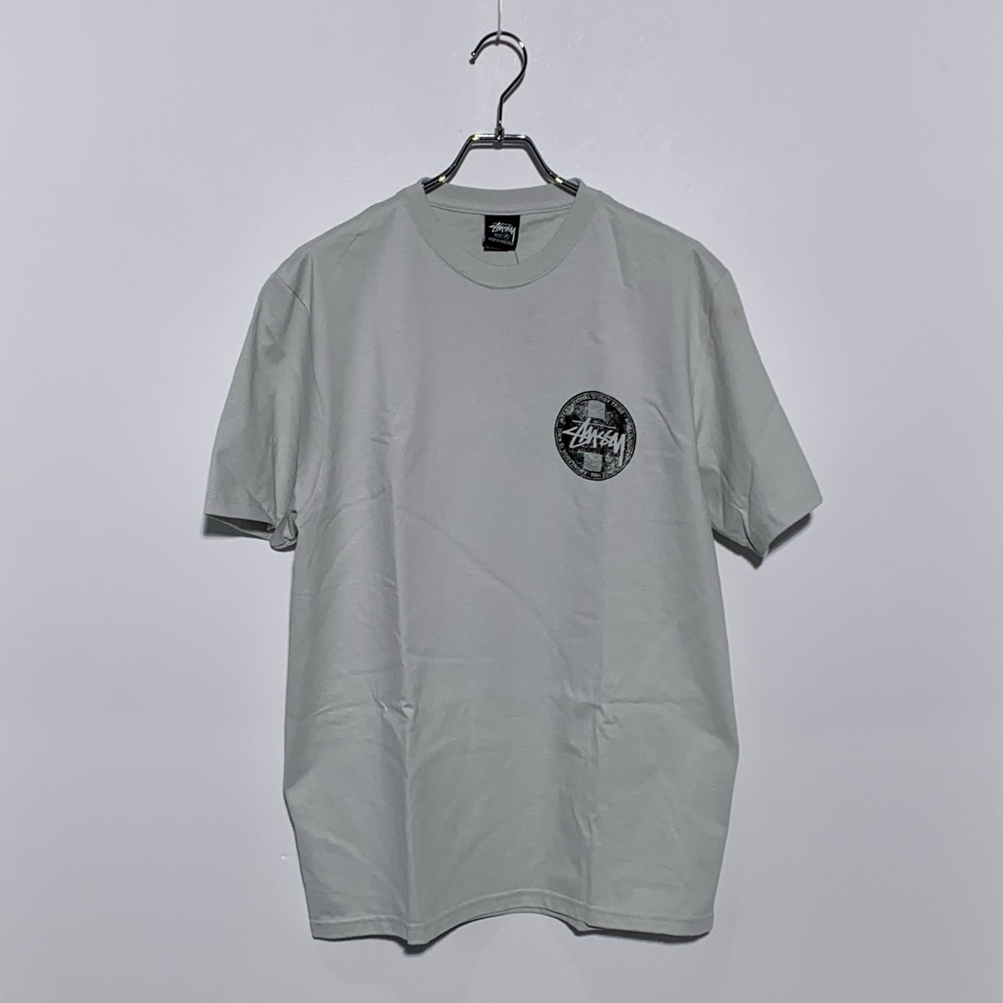 Stussy Dot Stamp Tee "Fog"