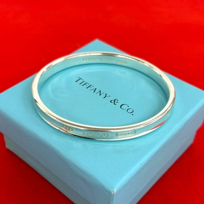 TIFFANY&Co. ティファニー ナロー バングル シルバー925 バングル シルバー
45837
