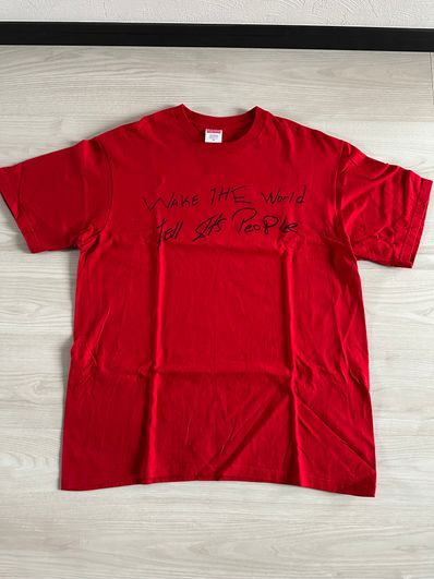 Supreme Wake The World Tee "Red"