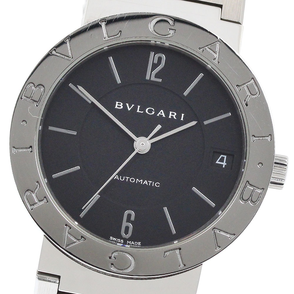 ★箱・保 ブルガリ ブルガリブルガリ デイト BB33SS メンズ 【中古】