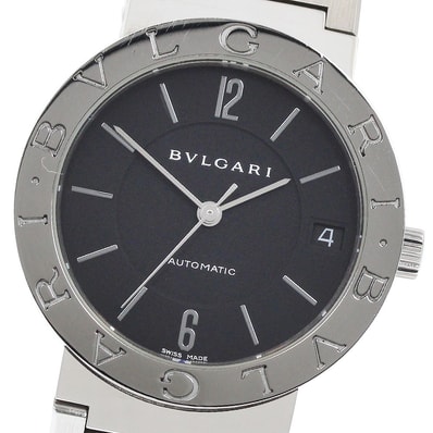 ★箱・保 ブルガリ ブルガリブルガリ デイト BB33SS メンズ 【中古】