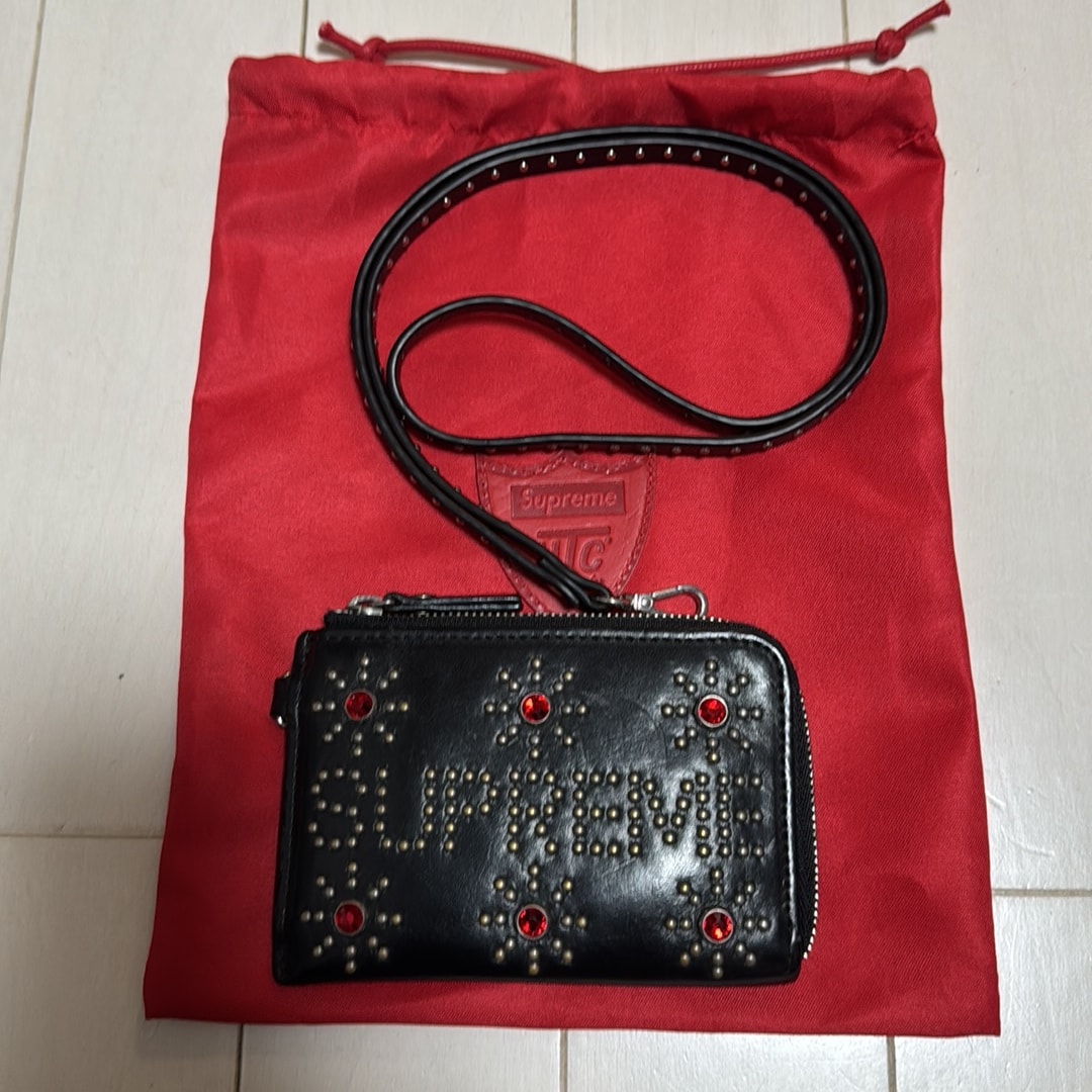 Supreme x Hollywood Trading Company / HTC Studded Wallet "Black"