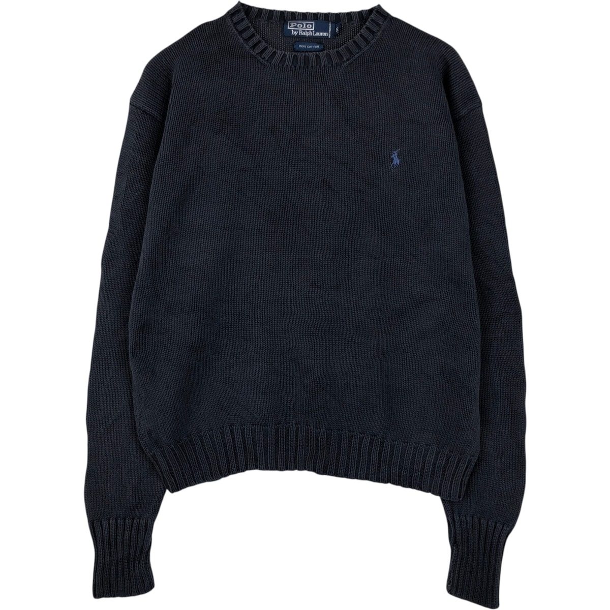 古着 ラルフローレン Ralph Lauren POLO by Ralph Lauren コットンニットセーター メンズS相当/eaa637267