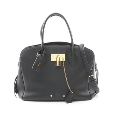 ルイ・ヴィトン LOUIS VUITTON ミラMM 2WAY トートバッグ バッグ レザー トリヨンレザー トリヨンレザー ノワール レディース ブラック系 M54348 【中古】