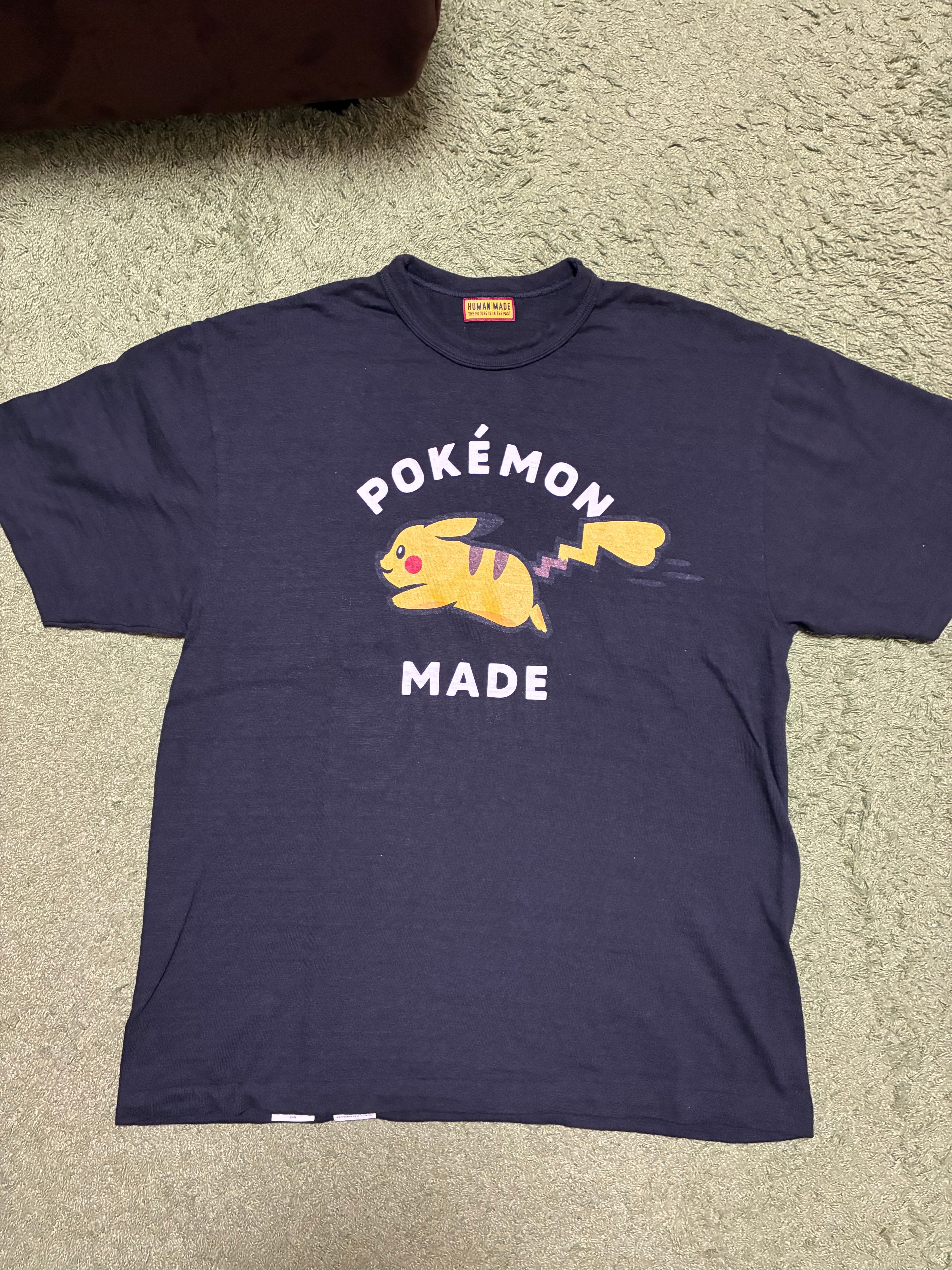 HUMAN MADE x Pokemon Made Graphic T-Shirt #1 (Pikachu) "Black"