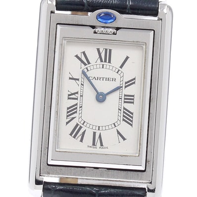 カルティエ タンクバスキュラントMM W1011258 ボーイズ 【中古】