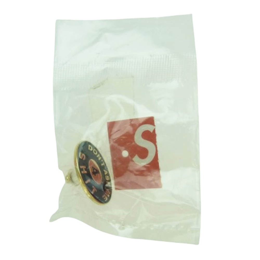 Supreme シュプリーム その他アクセサリー 18ss ASK ME PINS エナメル ピンズ ピンバッチ【新古品】【未使用】【中古】