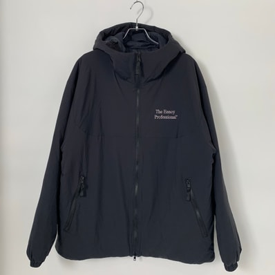 ENNOY Stylistshibutsu Padded Nylon Hoodie "Black" (25AW)