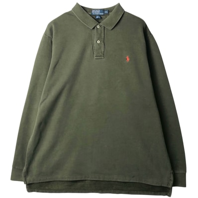 古着 ラルフローレン Ralph Lauren POLO by Ralph Lauren 長袖 ポロシャツ メンズXXL相当/eaa615195