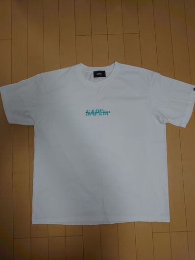 SAPEur x MASATOSHI HAMADA Mintblue S/S Tee "White"