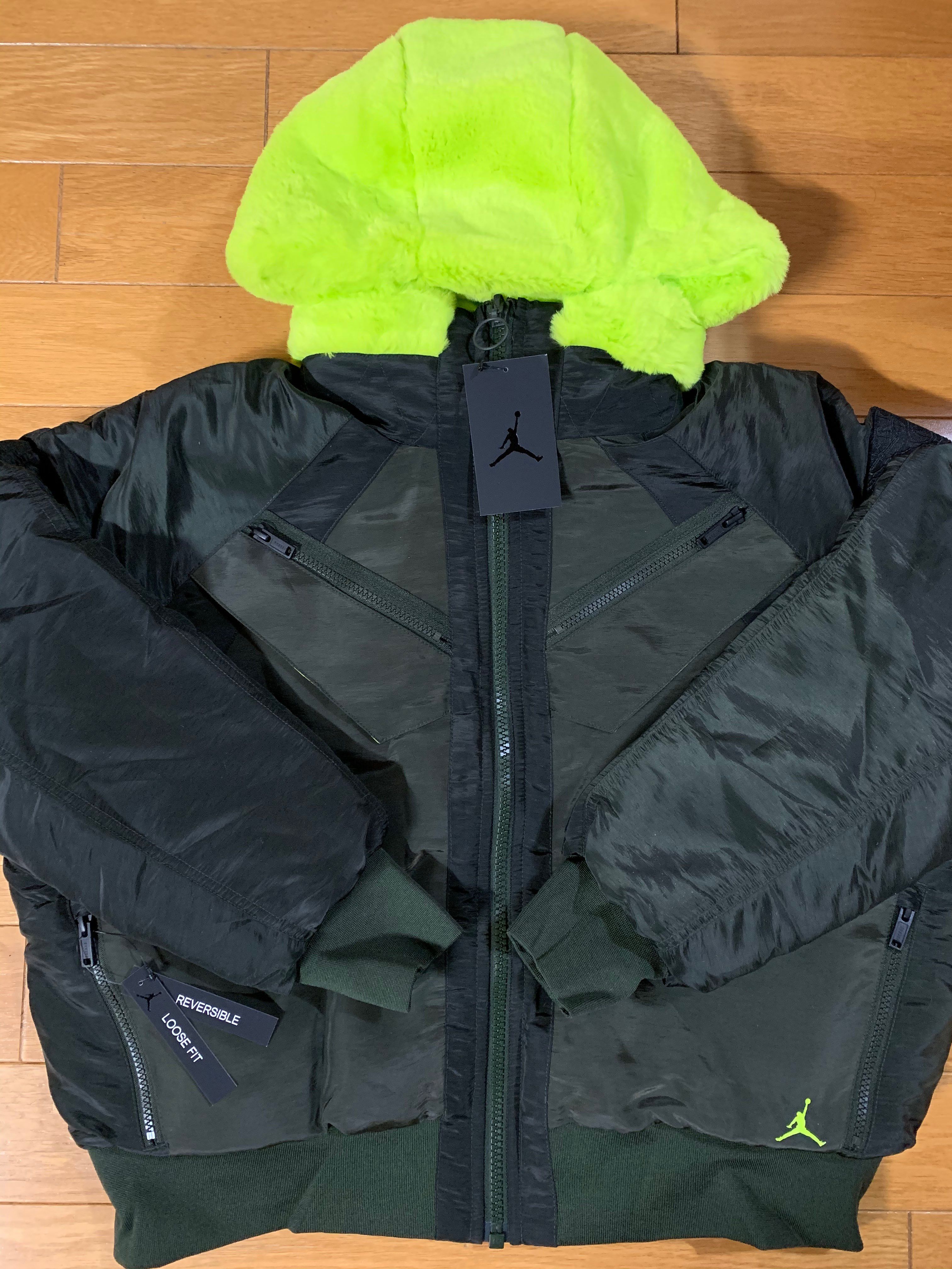 NIKE AS W J REVERSIBLE BOMBER JKT KHAKI