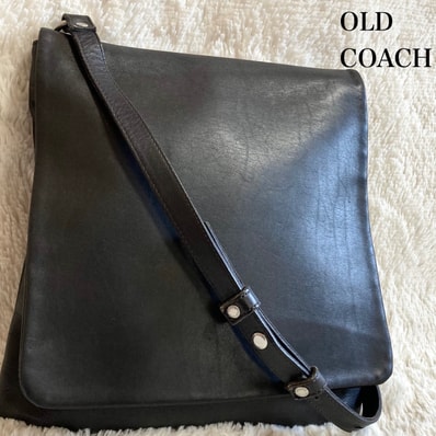 希少カラー オールドコーチ COACH フラップ ショルダーバッグ