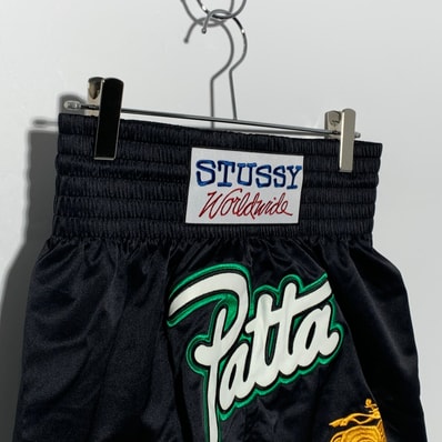 Stussy x Patta Boxing Short "Black"