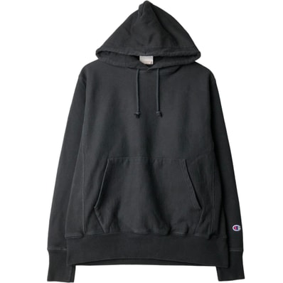 古着 チャンピオン Champion REVERSE WEAVE リバースウィーブ 無地 ブランクスウェットシャツ パーカー メンズM相当/eaa645456