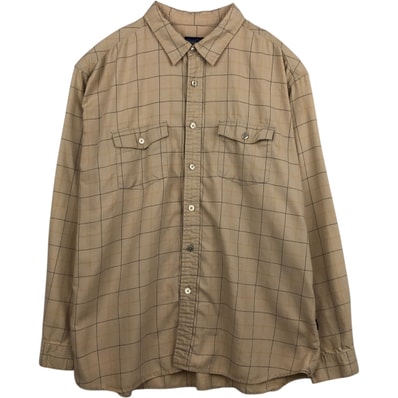 古着 00年代 パタゴニア Patagonia ORGANIC COTTON オーガニックコットン 53856F6 長袖 コットンチェックシャツ メンズXL相当/eaa618909