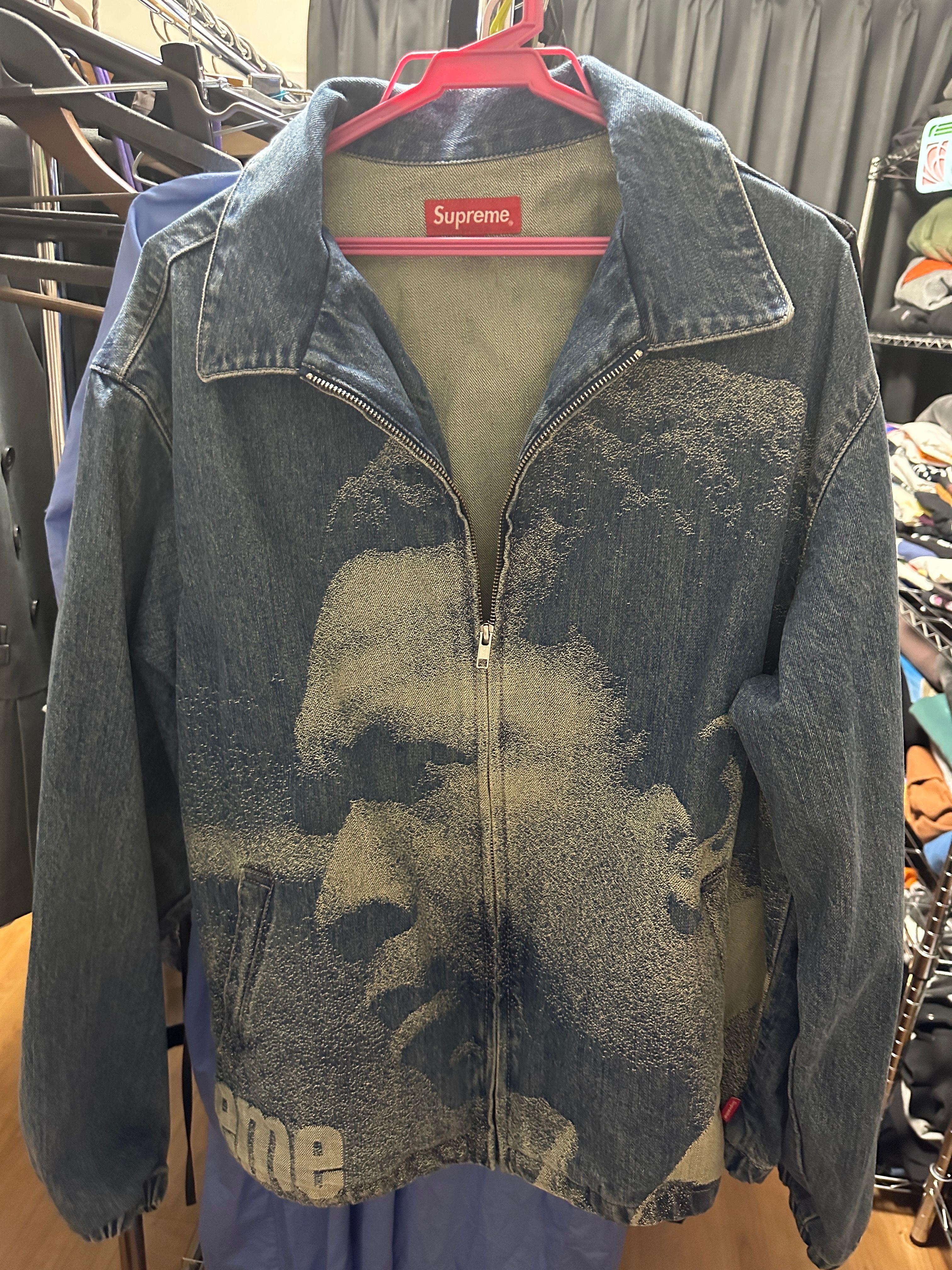 Supreme John Coltrane A Love Supreme Denim Harrington Jacket "Denim"