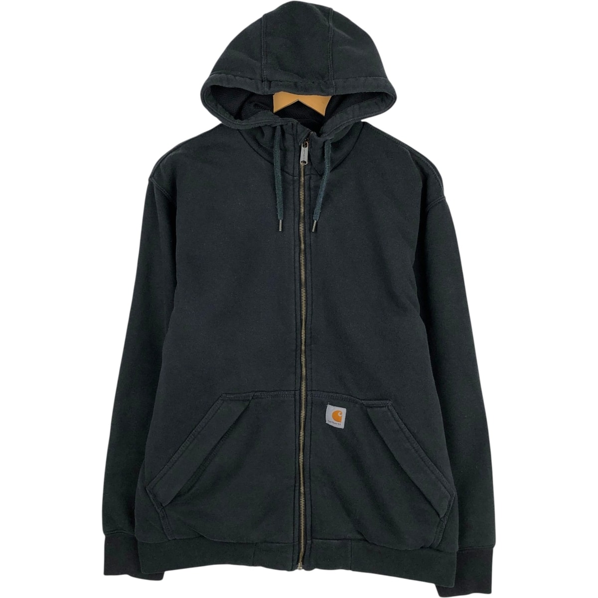 古着 カーハート Carhartt Loose Fit スウェットフルジップパーカー メンズS相当/eaa633019