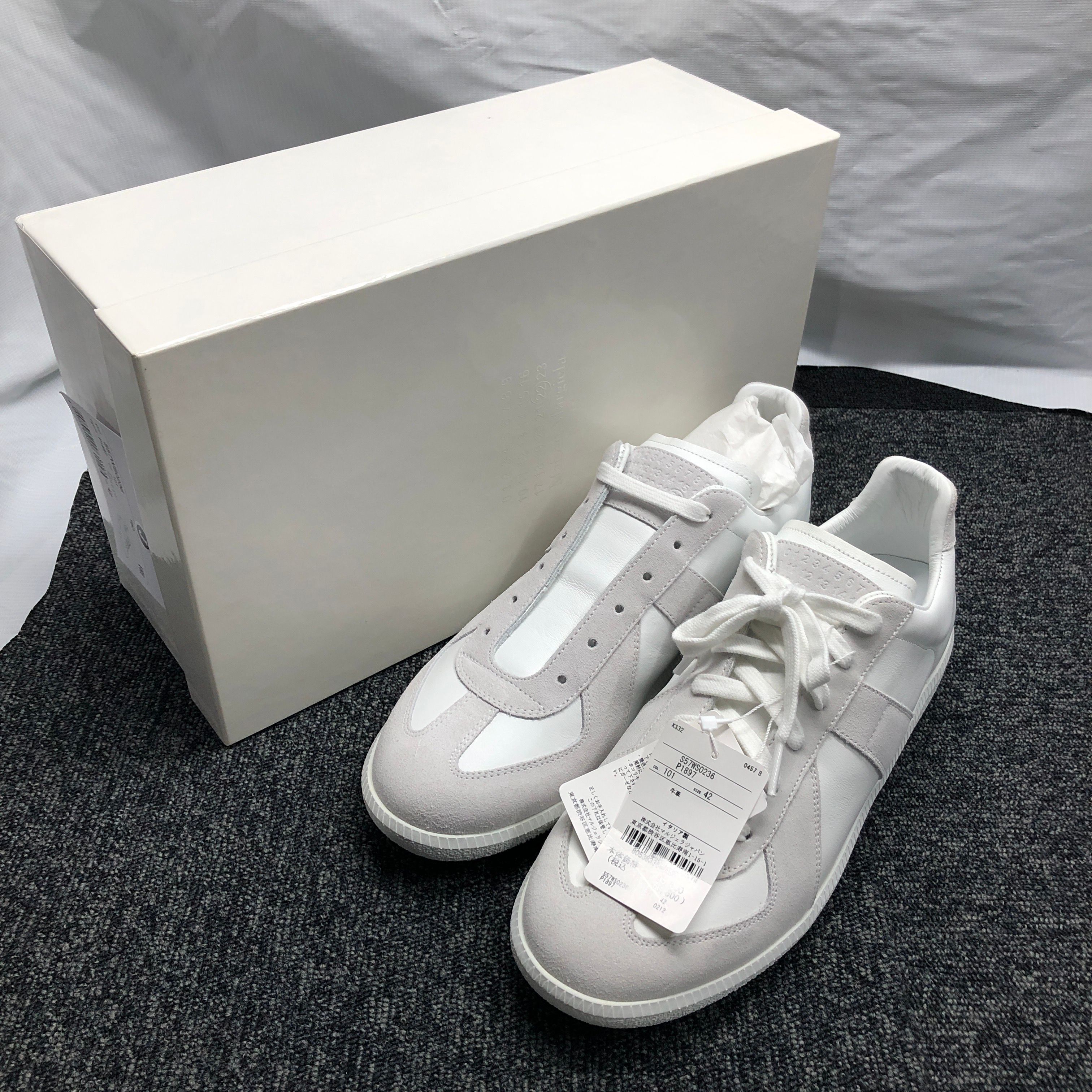 メゾンマルジェラレプリカジャーマントレーナー"ホワイト"