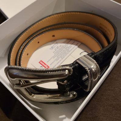 Supreme Patchwork Ranger Belt "Black"