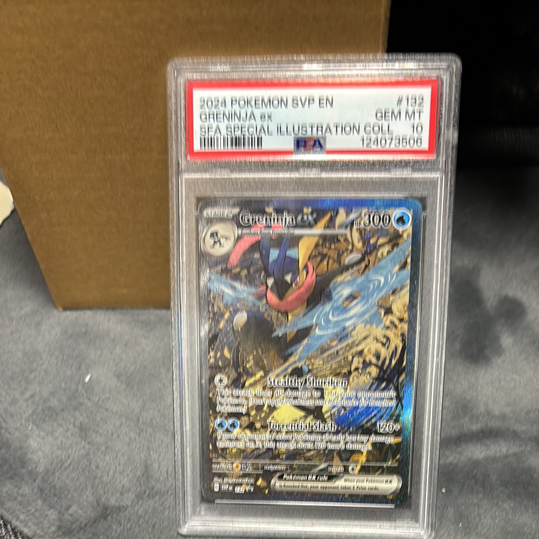 ゲッコウガex P [SVP EN 132]【英語版】(スカーレット&バイオレット「シュラウデッドフェイブル ゲッコウガex スペシャルイラストレーション コレクション」)