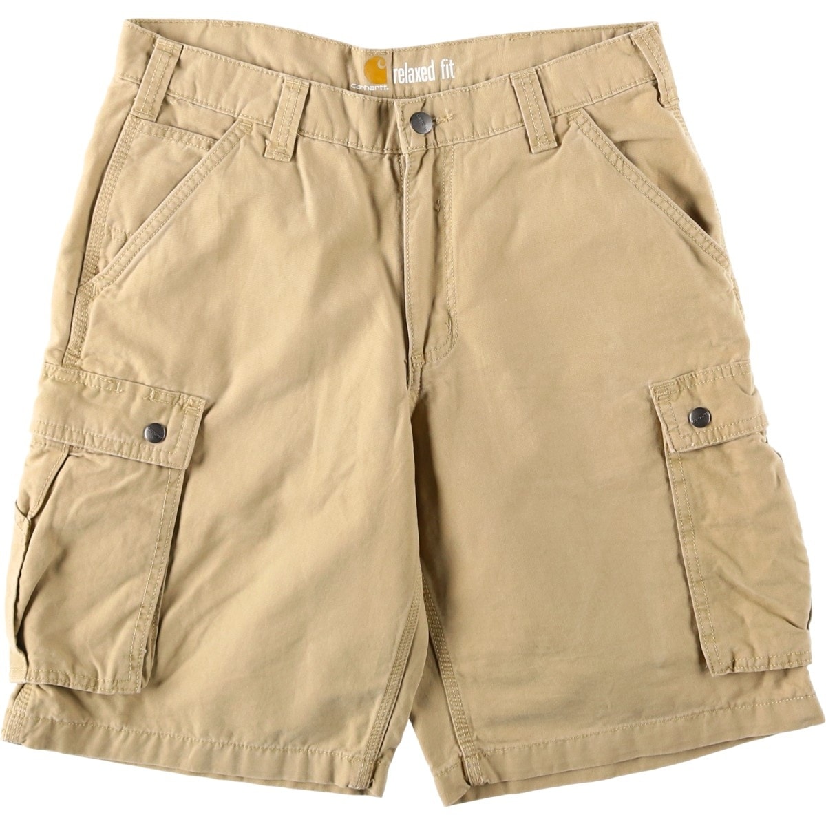 古着 カーハート Carhartt RELAXED FIT ダック カーゴショーツ ハーフパンツ メンズw33相当/eaa620650